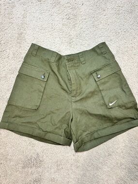 Nike Olive Green Utility Cargo Men’s Shorts